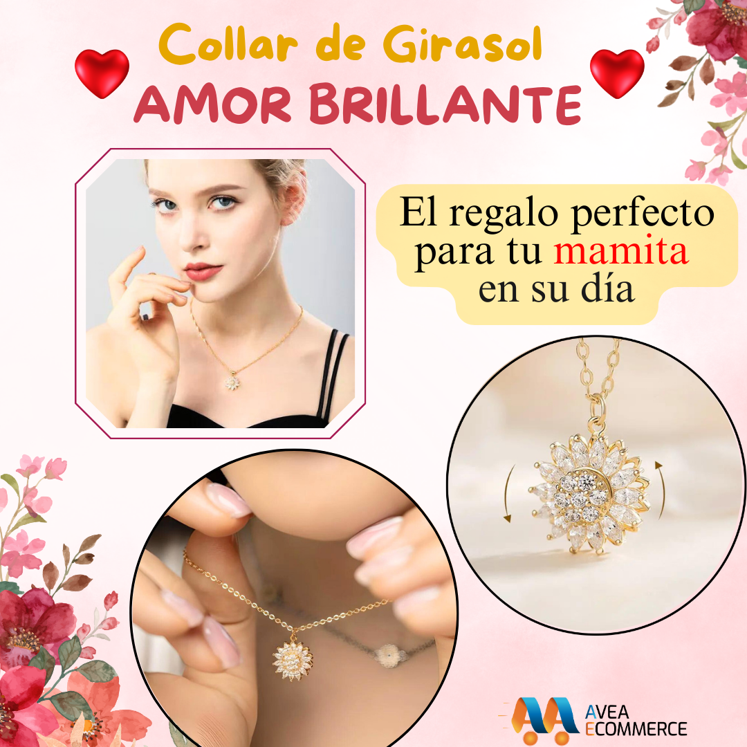 COLLAR DE GIRASOL AMOR BRILLANTE®